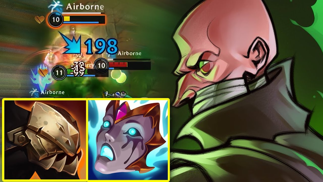 Wild Rift Singed Is TOO FAST & Super Annoying in Baron Lane!