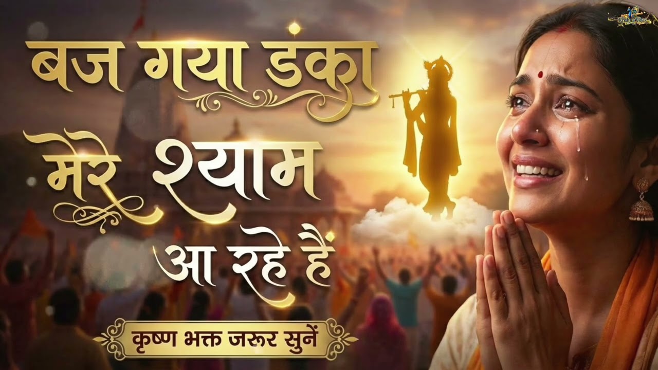 ज गया डंका, मेरे श्याम आ रहे हैं 🙏 | Heart Touching Krishna Bhajan | Emotional Devotional Song 2026