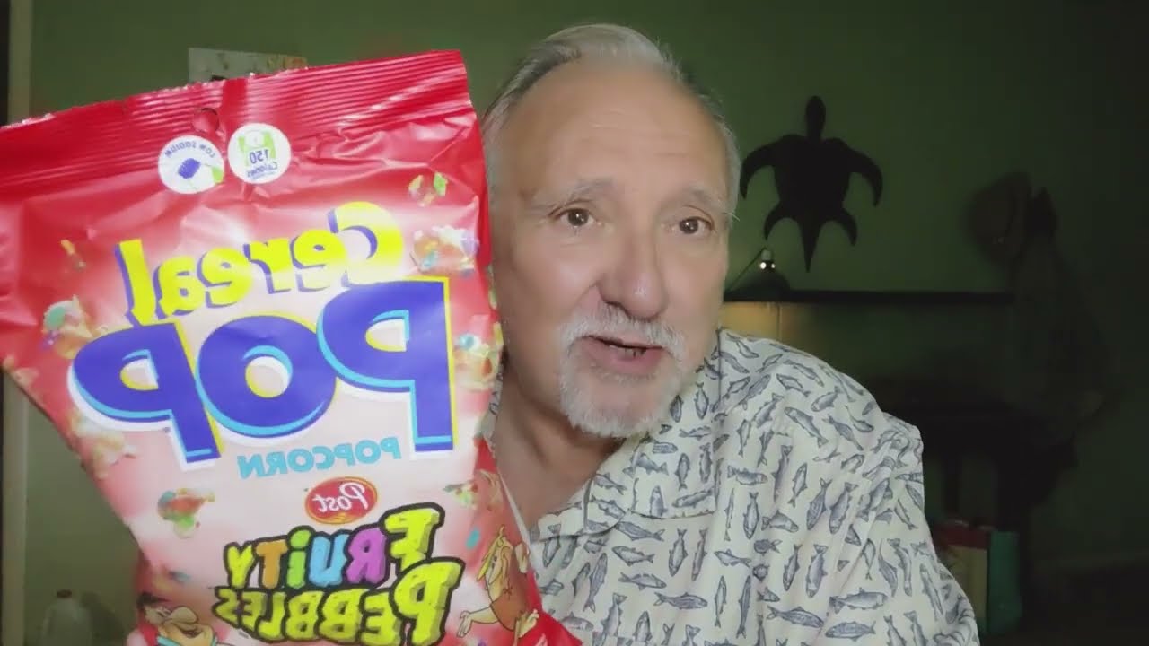 Food Review!  Fruity Pebbles Cereal Pop!
