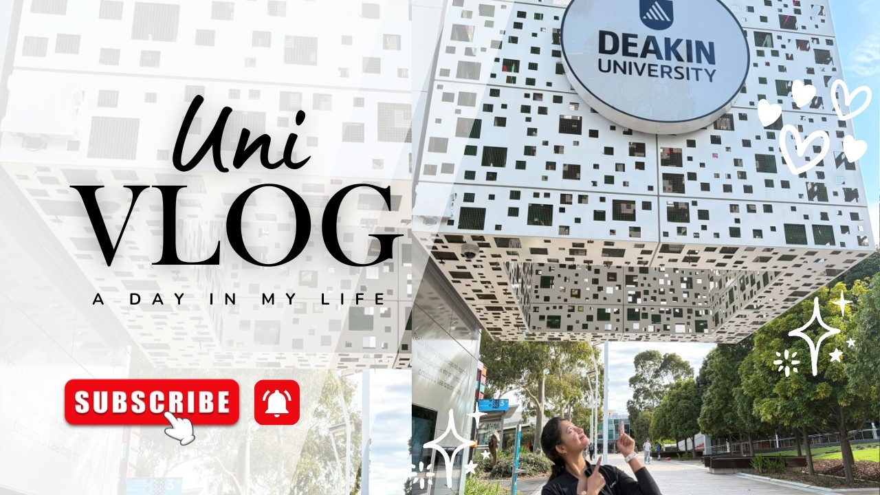 A day in my life as a Uni Student: Deakin University