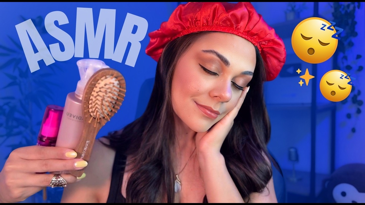 ASMR: Amiga Cuida Do Seu Cabelo Até Você Dormir 😴 🧴