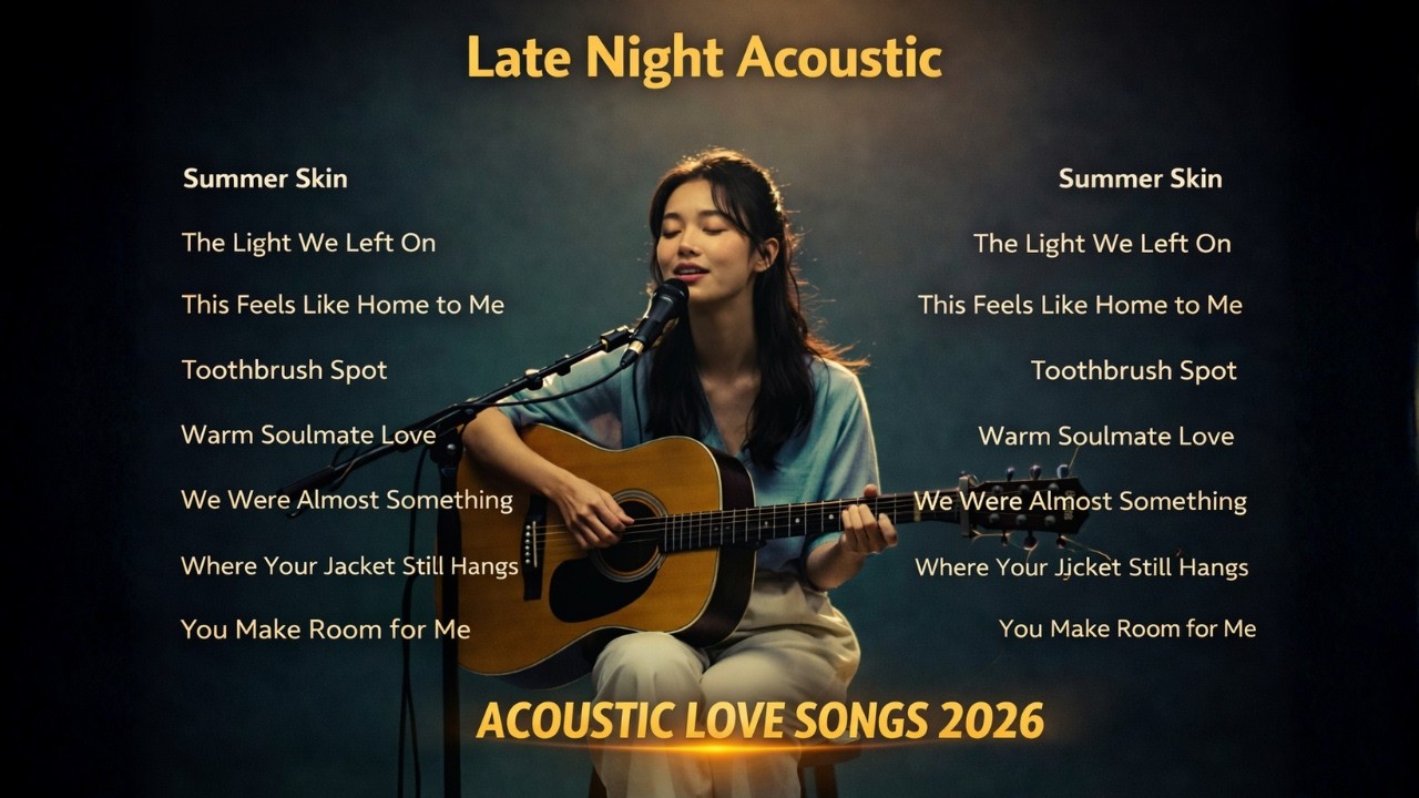Acoustic Songs 2026 🎸 | Chill English Love Songs Playlist | Relaxing Cozy Acoustic Covers
