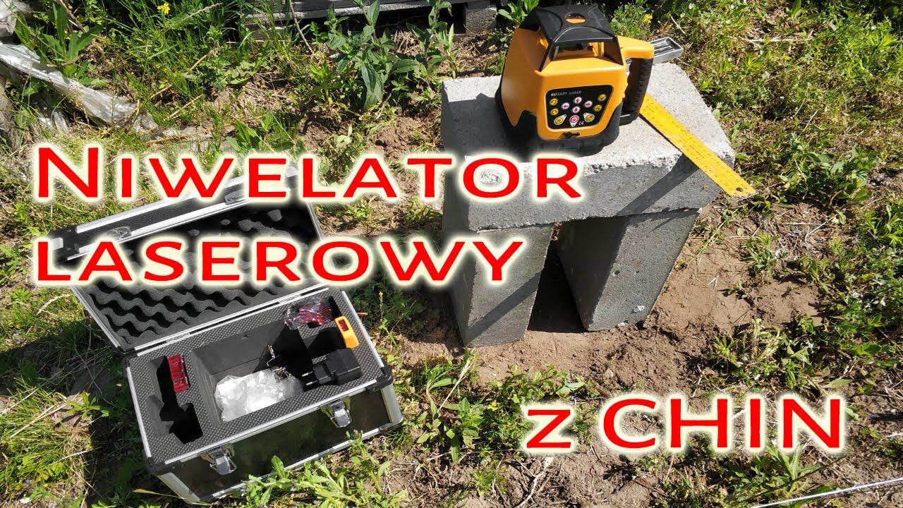 #02 Tyczenie, ławy drutowe, test chińskiego niwelatora laserowego. Budowa systemem gospodarczym