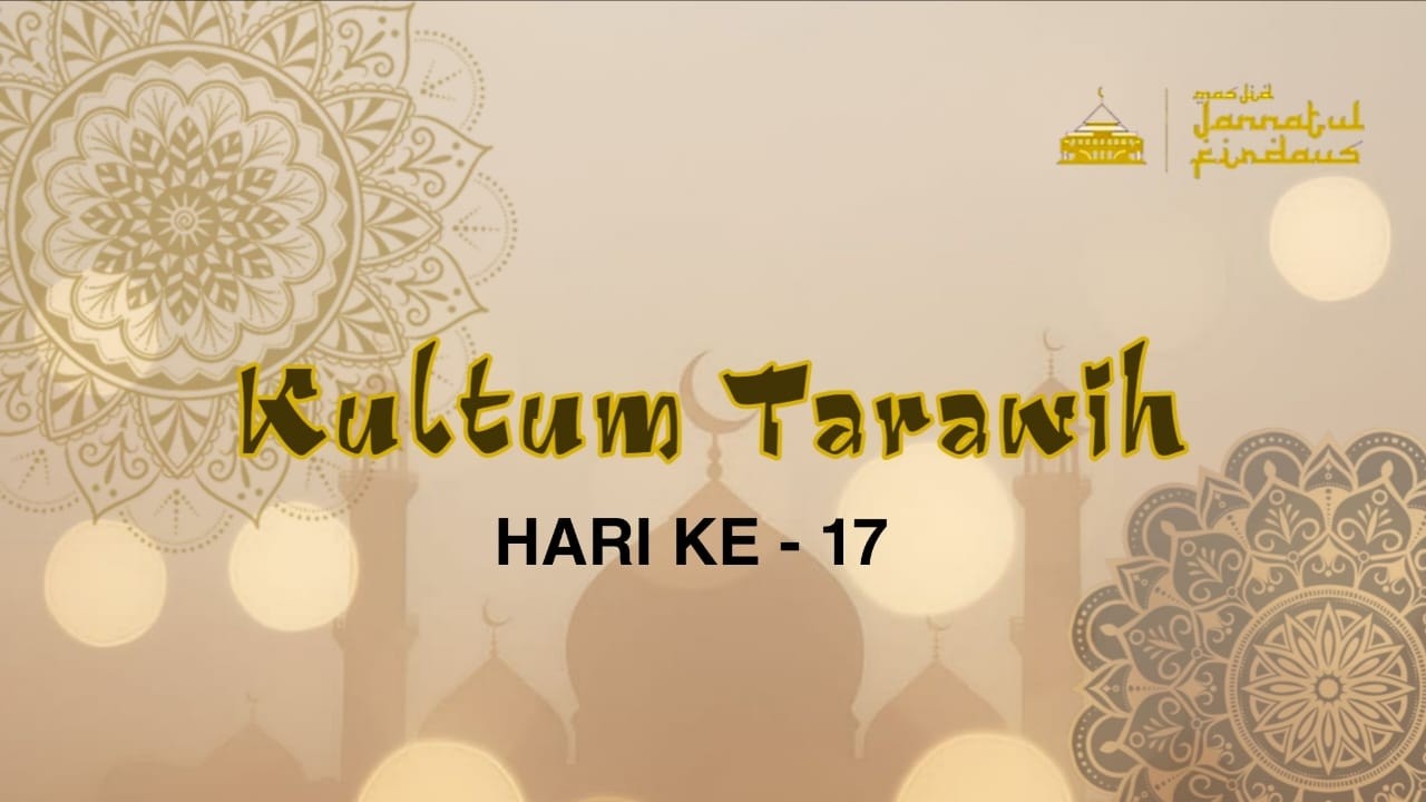 🔴[LIVE] KULTUM TARAWIH 