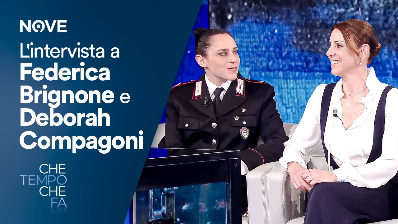 L'intervista a Federica Brignone e Deborah Compagnoni | Che tempo che fa