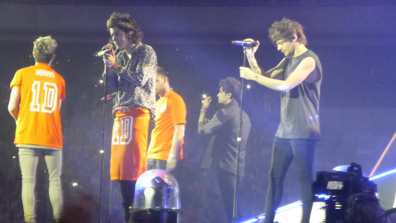 You And I -  One Direction IN ORANGE - Amsterdam - June 25 2014