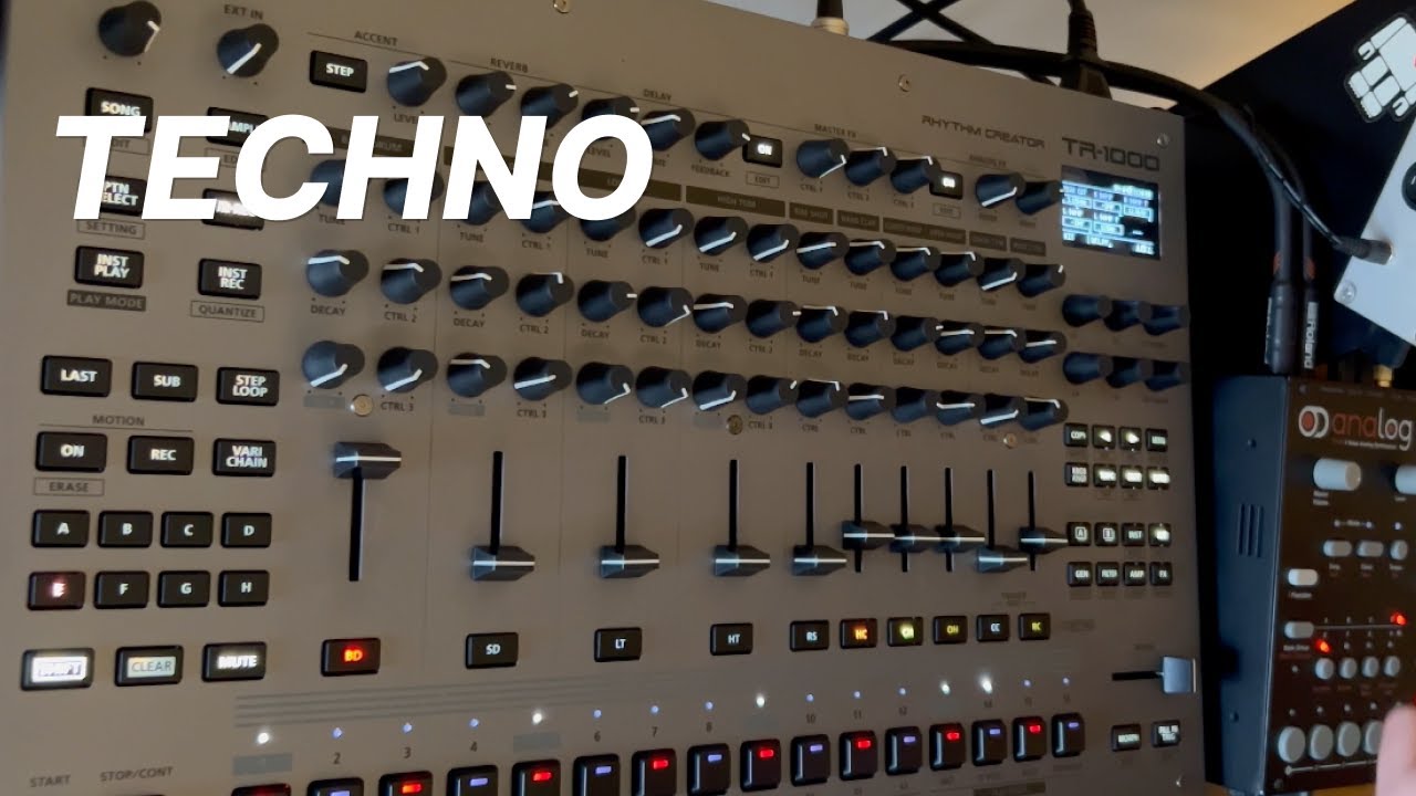Techno / Roland TR-1000 + Vhikk X