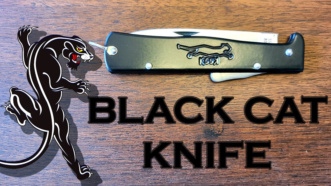 The Very Cool K55K Black Cat Knife - Mercator Knife Review