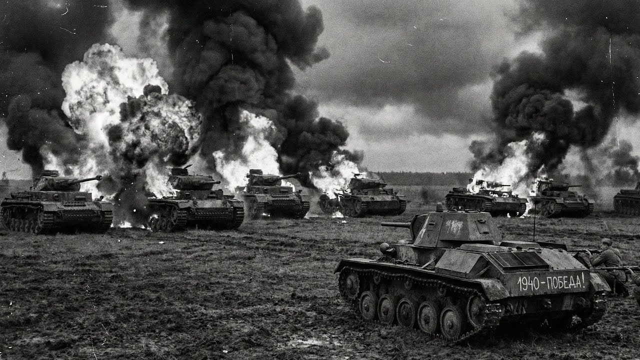 10 горящих немецких тигров за одно утро: Т-70 ПРОТИВ лучшего НЕМЦА. БОЙ, КОТОРОГО НЕ ДОЛЖНО БЫТЬ