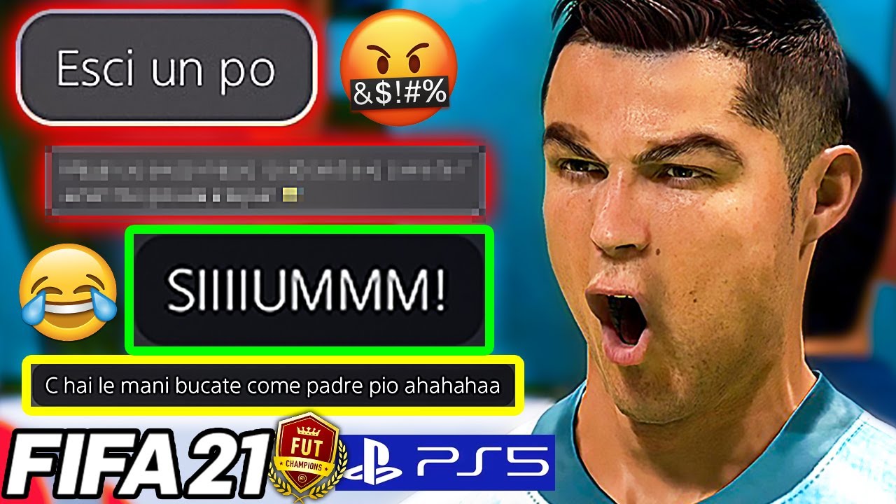 SCRIVO ad OGNI AVVERSARIO che INCONTRO in WEEKEND LEAGUE!! - FIFA 21 (WL a Tema) #1