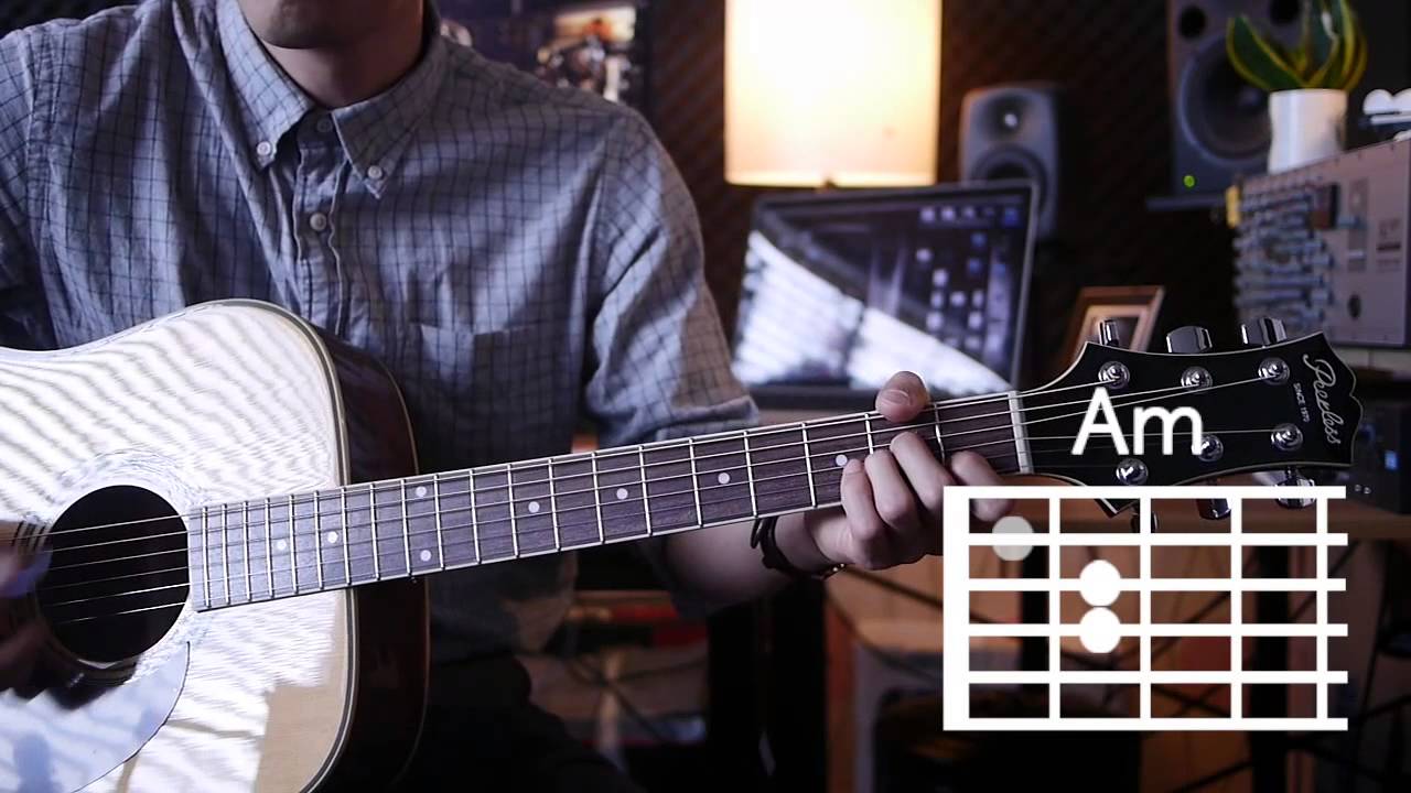 [어썸기타/ASOMEGUITAR] Volcano - Damien Rice 기타강좌/Guitar tutorial 난이도/Level ★ ★ ☆ ☆ ☆