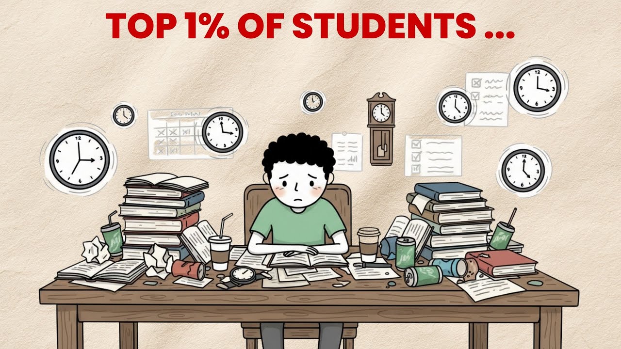 I Tried Studying Like the Top 1% of Students | Mindset Craft