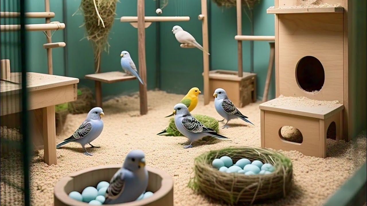 Budgies Colony's breeding progress Update 2024 | unexpected 😨 itne sare andeee…..