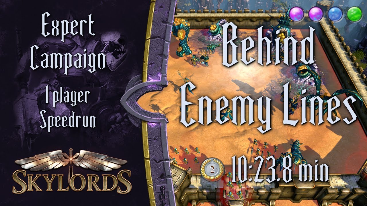Behind Enemy Lines Expert | Solo Speedrun in 10:23.8 - Skylords Reborn (BattleForge)