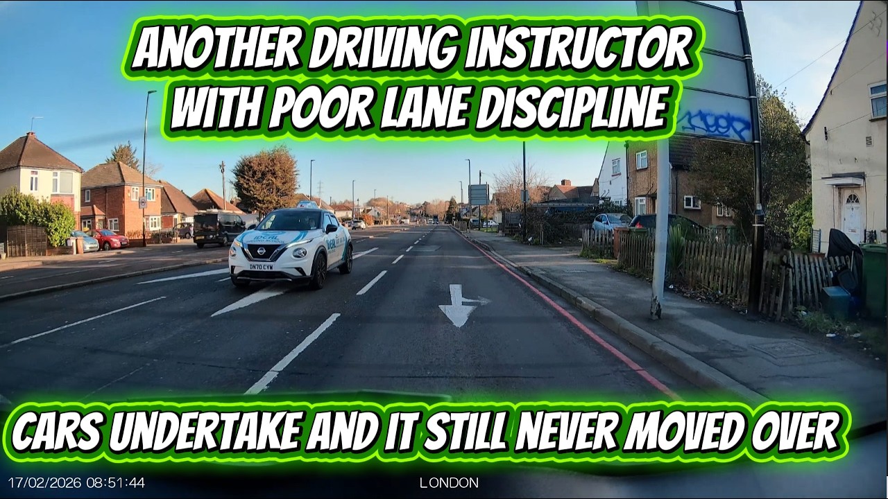Bad UK Driving Vol 495,  We look at two driving instructors that are simply good enough.