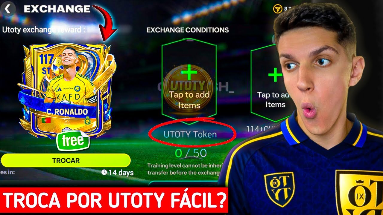 🚨UTOTY: TROCAS FÁCIL e VOLTA dos FRAGMENTOS pra PEGAR UTOTY🔥🤩 FC MOBILE 26