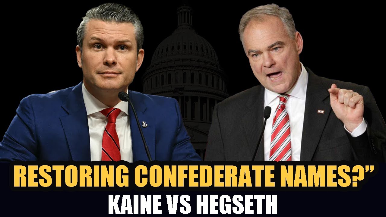 Why Erase American Heroes? Kaine Confronts Hegseth in Explosive Hearing