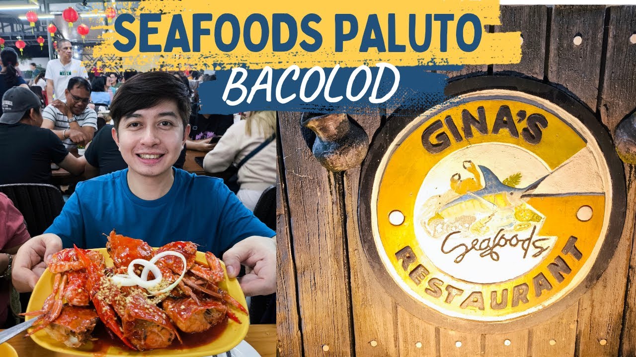Ang SARAP DITO… Gina's Seafoods Restaurant in Bacolod 🦐🦀🐟