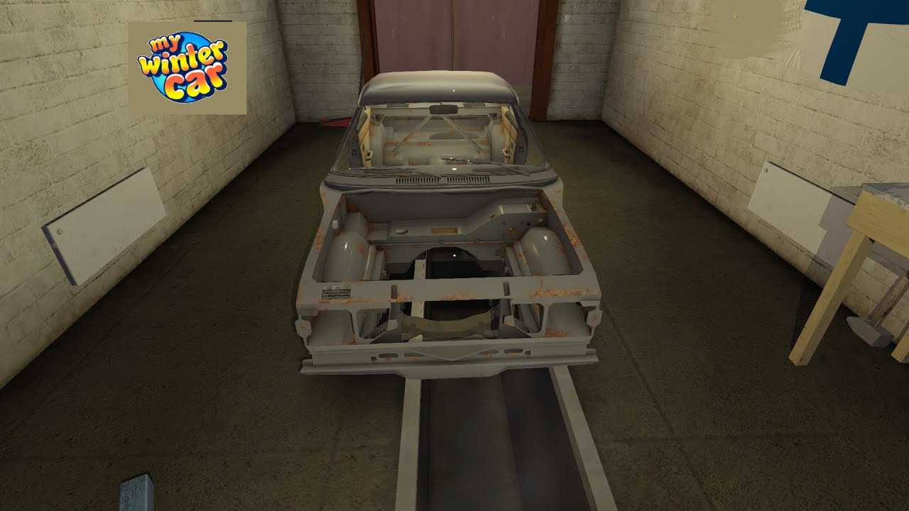 Am cumparat masina proiect pe MY WINTER CAR