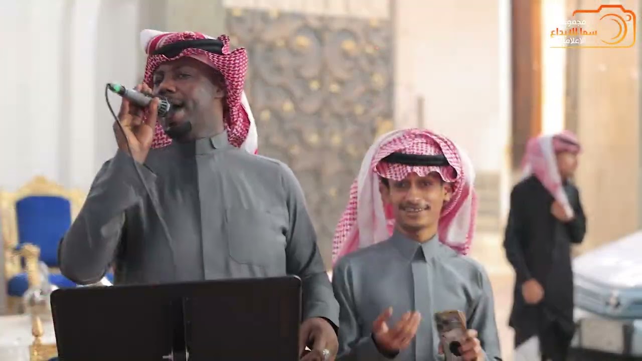 #غناء_عاطف_القرني [ صعبة ] حفل زواج الشاب حسين بن محمد الصمداني