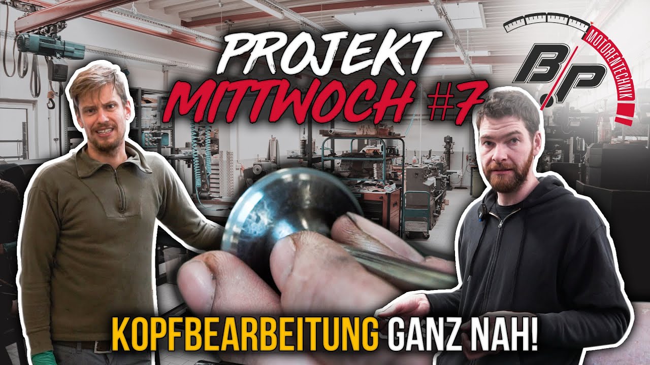 Wie bearbeitet man Köpfe? & Daniel macht Fortschritt am VR6 | Projekt Mittwoch #7 | BPMotorentechnik