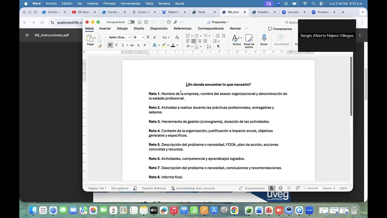 Reto 9 de la estadía profesional