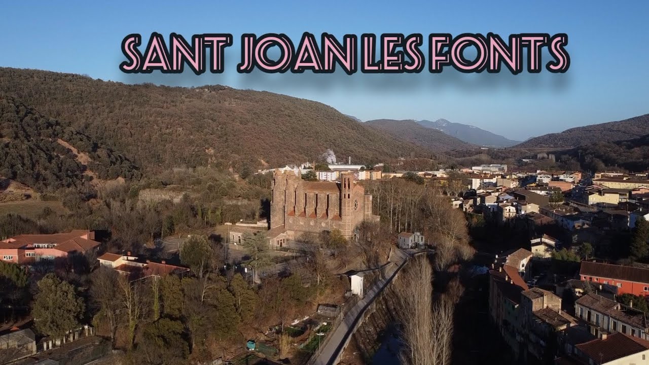 📍SANT JOAN LES FONTS⛪ Esglèsia Sant Joan Baptista.