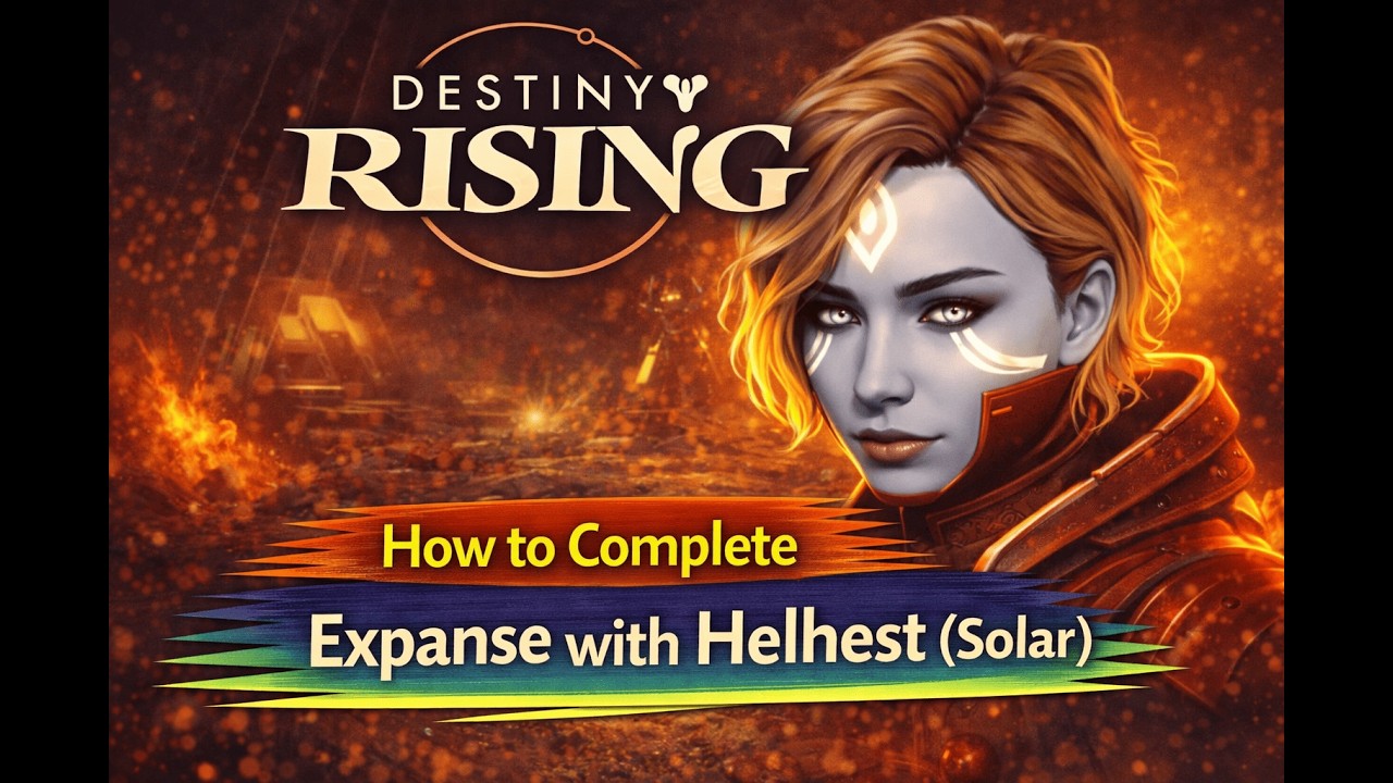 How to Complete Expanse (Season 11) Using Helhest (Solar) | Destiny Rising