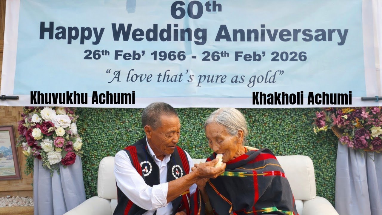60th Wedding Anniversary of Asu Khuvukhu Achumi and Apuza Khaholi Achumi✨❤️ | Shena Old Village ||