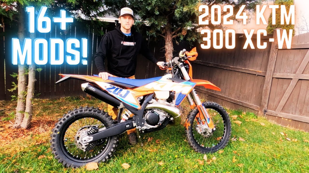 '24 KTM 300 XC-W  |  Hare Scramble / Enduro Mods!