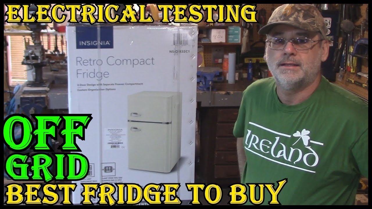 Testing Fridge Off Grid - All The Facts And Tips - Insignia 3.1 Cu. Ft. NS-CFR32C1