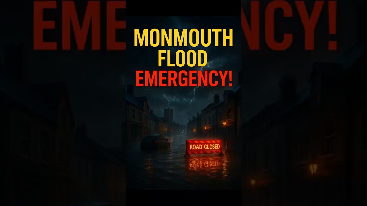 Monmouth is FLOODING Again! 😳🌧️ 