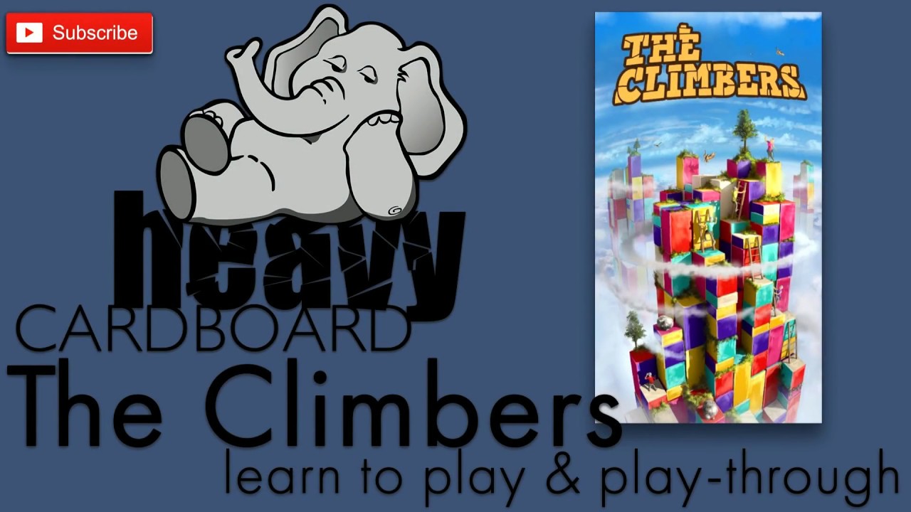 The Climbers 4p Play-through, Teaching, & Roundtable by Heavy Cardboard & BoardGame Corner!