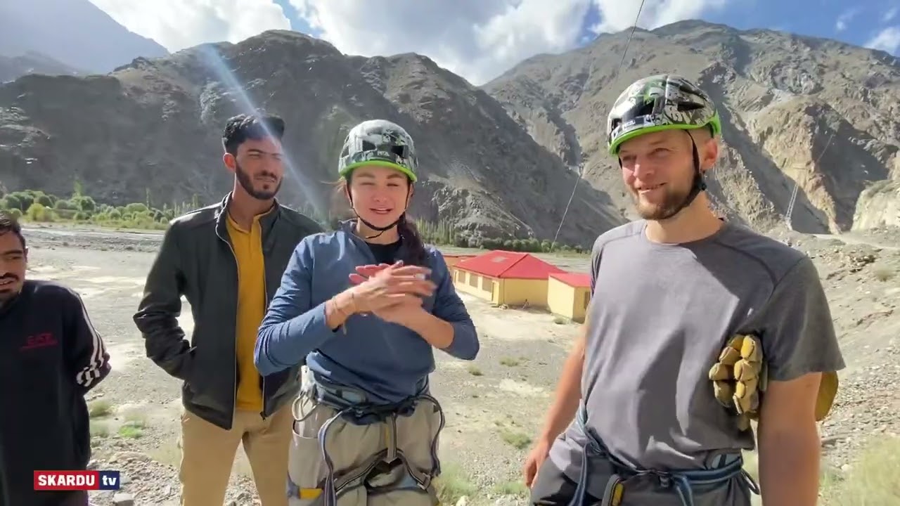 Sajid Ali Sadpara at Sadpara Mountaineering School 