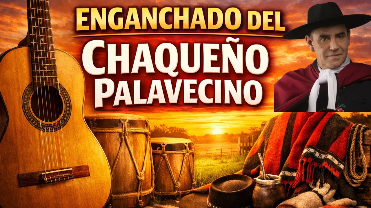 ENGANCHADO DEL CHAQUEÑO PALAVECINO - LOS MEJORES TEMAS DE FOLKLORE PARA DISFRUTAR DE TU ASADO