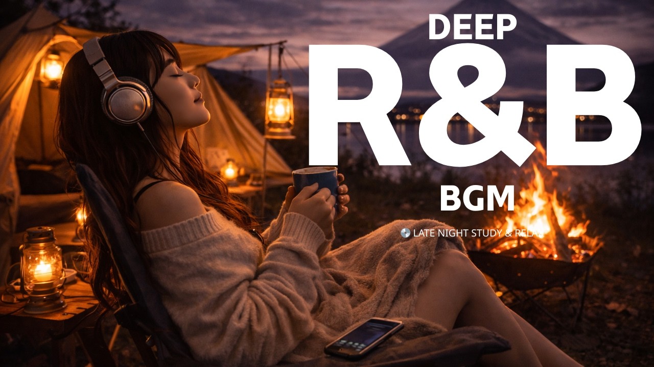 【Playlist】Deep R&B BGM 💿 Late Night Study & Relax｜夜の作業用BGM・集中チル Vol.2