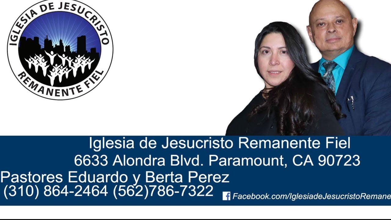IGLESIA DE JESUCRISTO REMANENTE FIEL// JUEVES 3.5.26