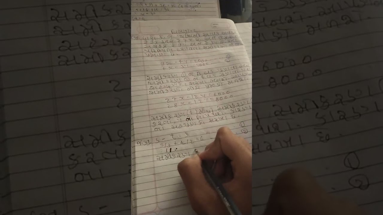 live writing for 10th maths assignment complete