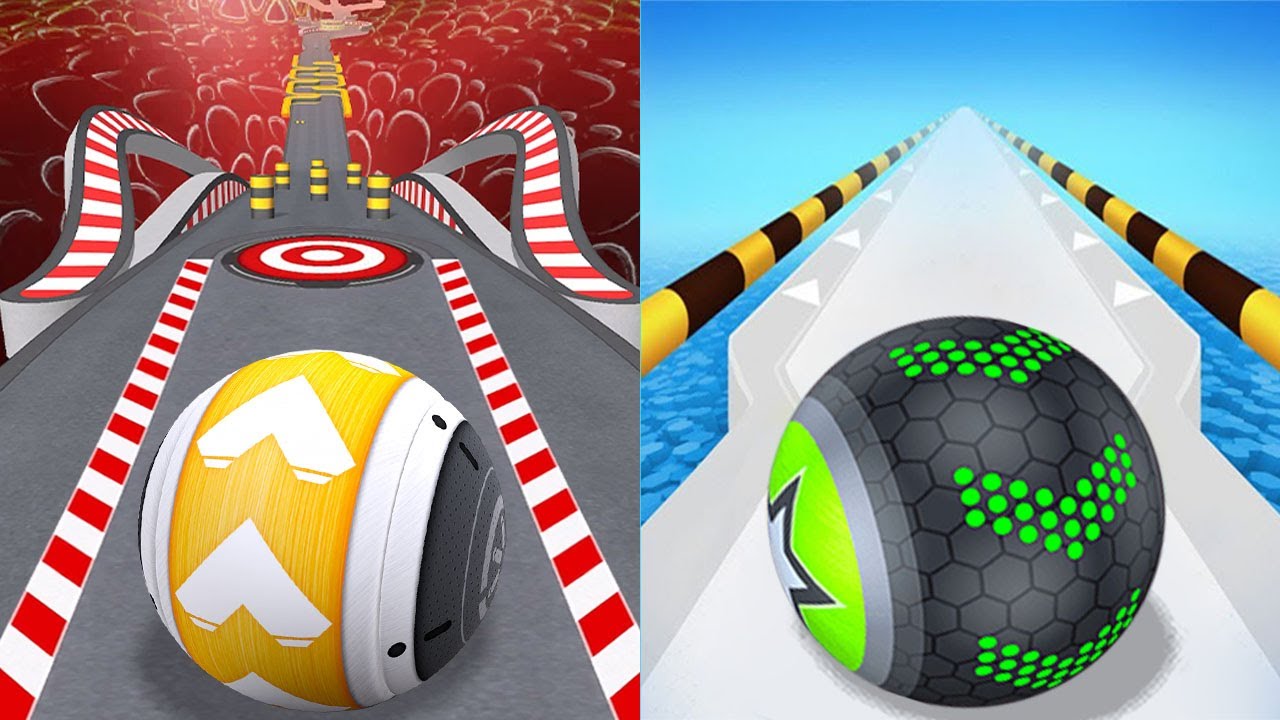 🌈 Going Balls VS Temple Rolling Balls,Action Balls,Rollance Adventure Ball,Rolling Ball Sky Escape