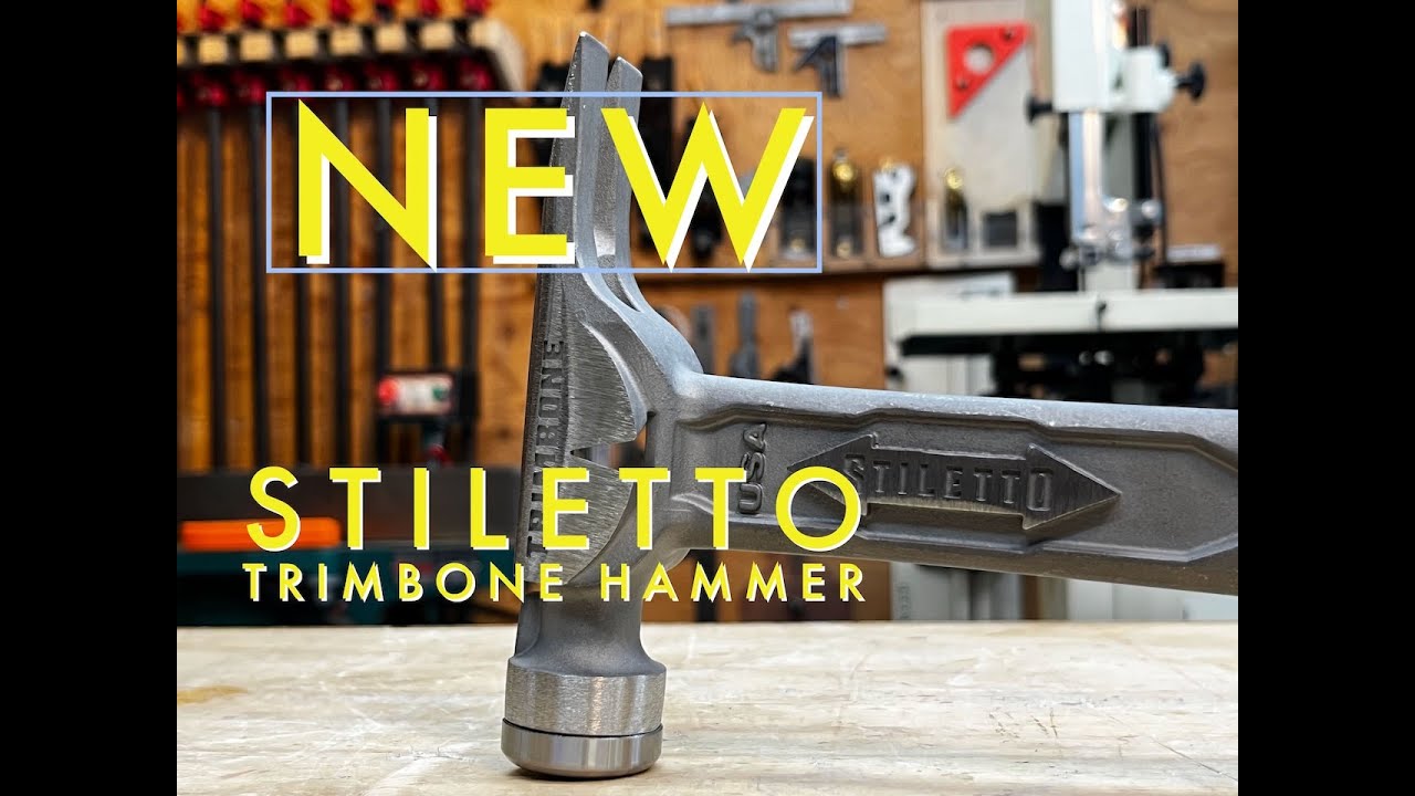 Stiletto TRIMBONE Titanium Finish Hammer