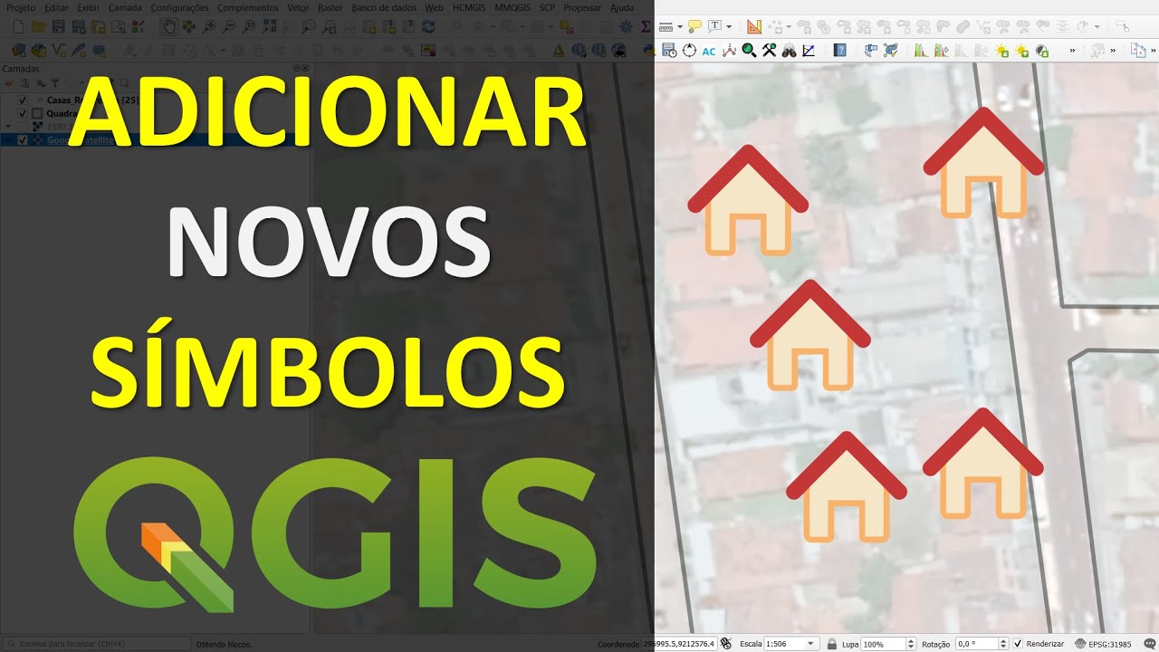 Como Adicionar Novas Simbologias no QGIS (Símbolos SVG)