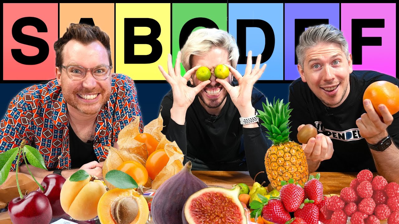 We rank all the fruits!