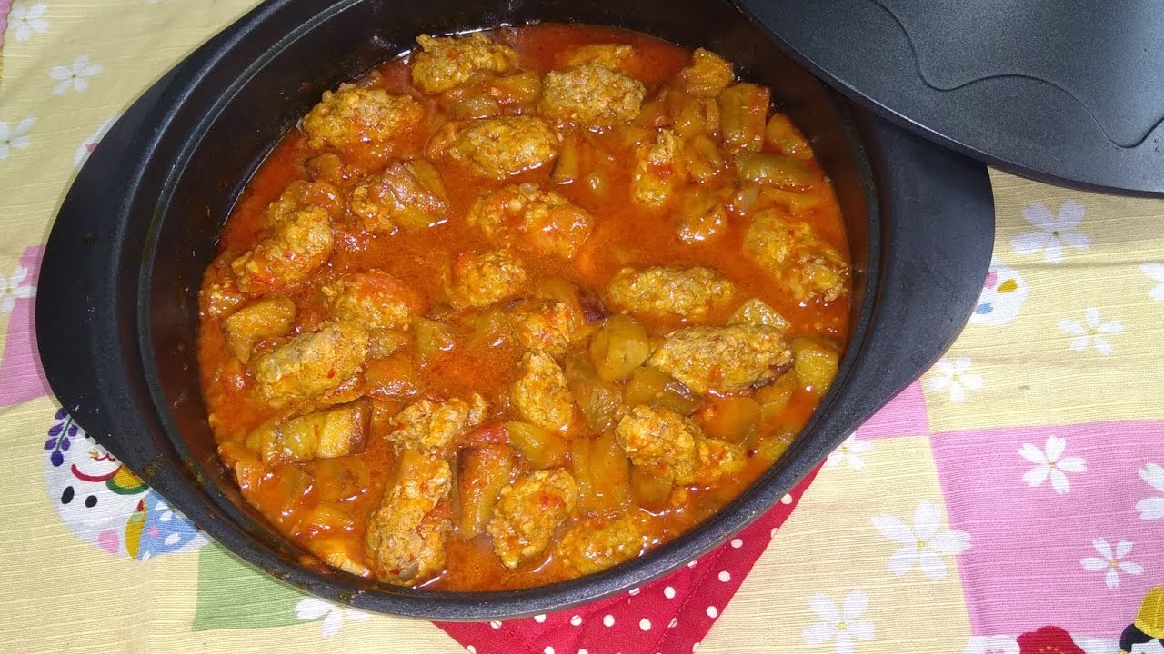 طبق باذنجان ساهل و سريع تحضير و بنين بزااف