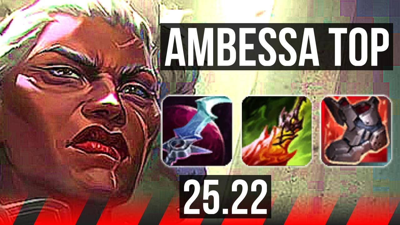 AMBESSA vs YASUO (TOP) | KR Master | 25.22