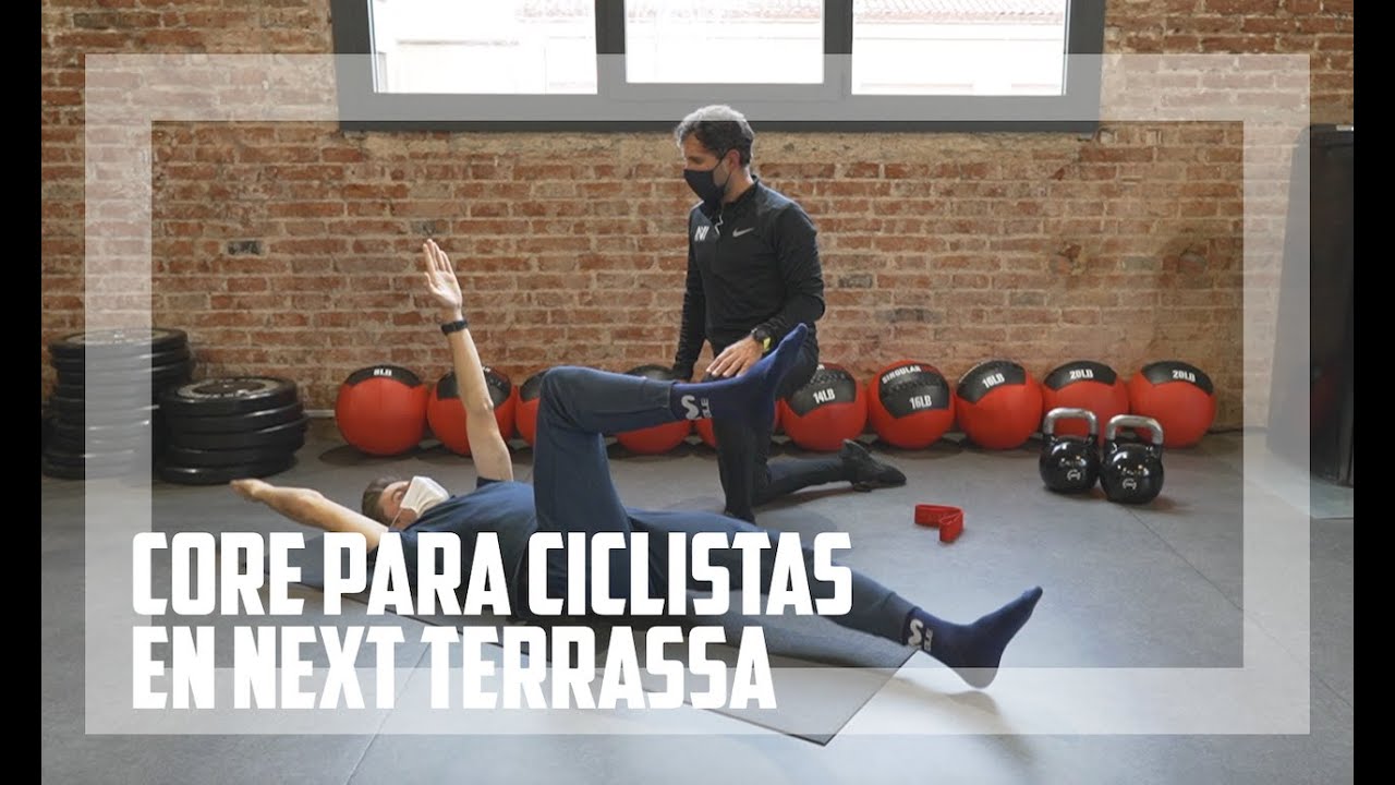 CORE PARA CICLISTAS EN NEXT TERRASSA | Carlos Verona y Jordi Lázaro