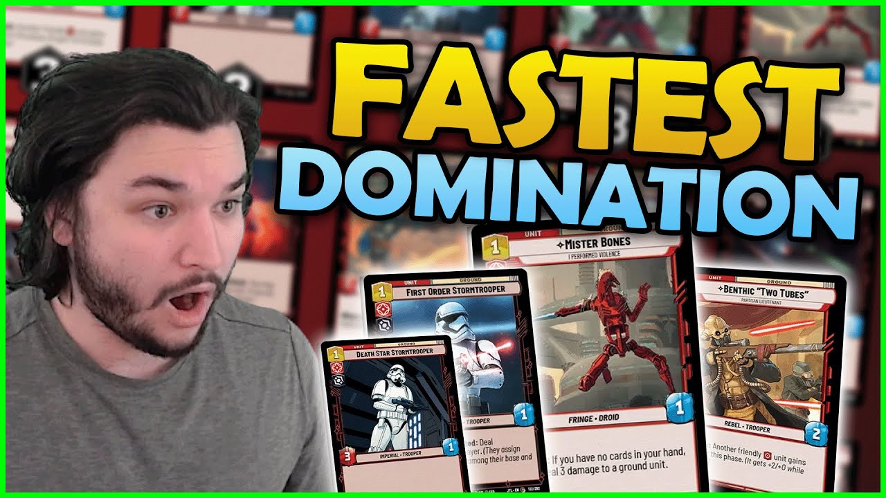FASTEST WINS POSSIBLE! TURN 3 WINS! | Star Wars Unlimited