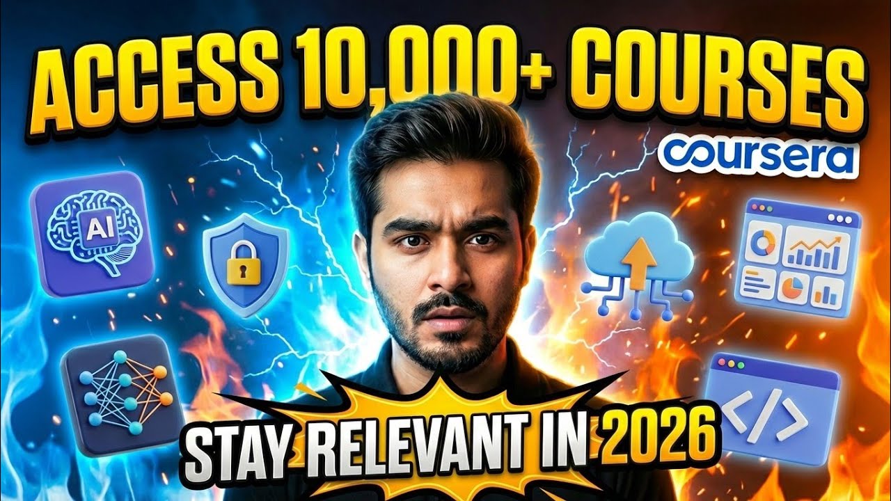 Эксклюзивное предложение Coursera Plus для Индии на 2026 год 🔥 Получите доступ к более чем 10 000...