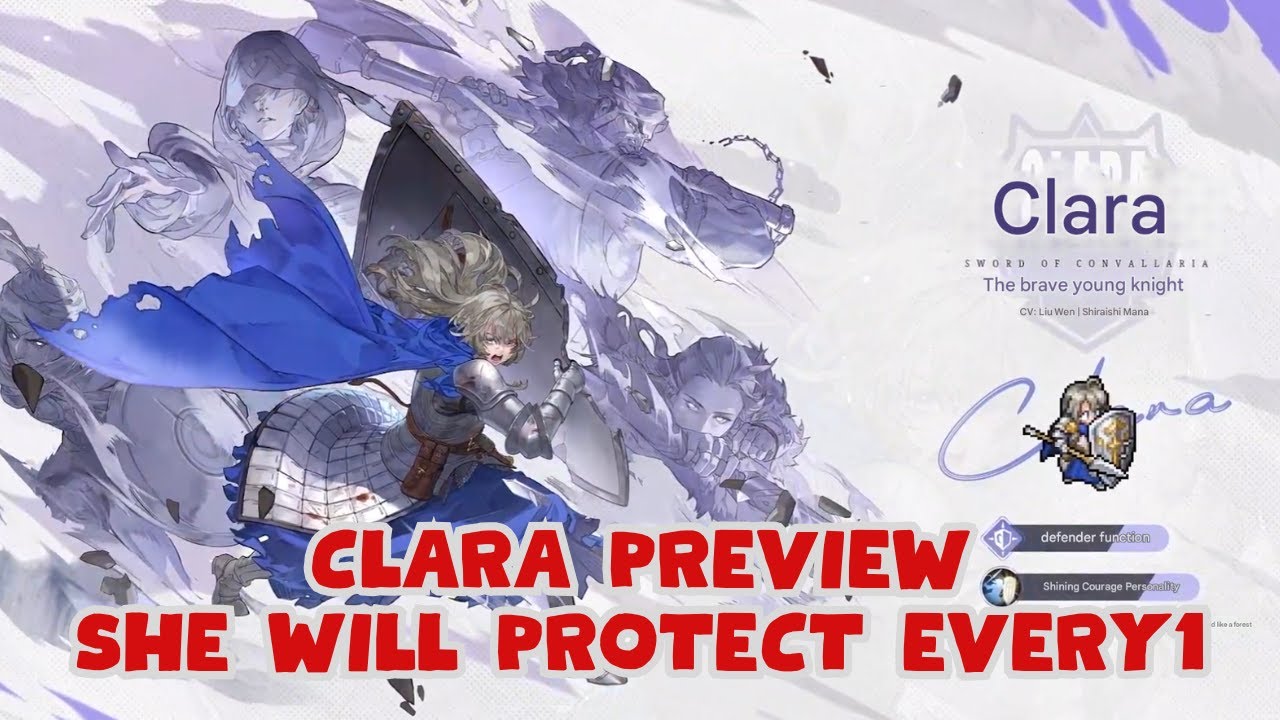 LEAKS WERE WRONG? CLARA BETTER THAN WE THOUGHT? [SWORD OF CONVALLARIA]