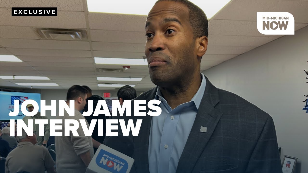 EXCLUSIVE: John James speaks on his run for Governor and legislative priorites
