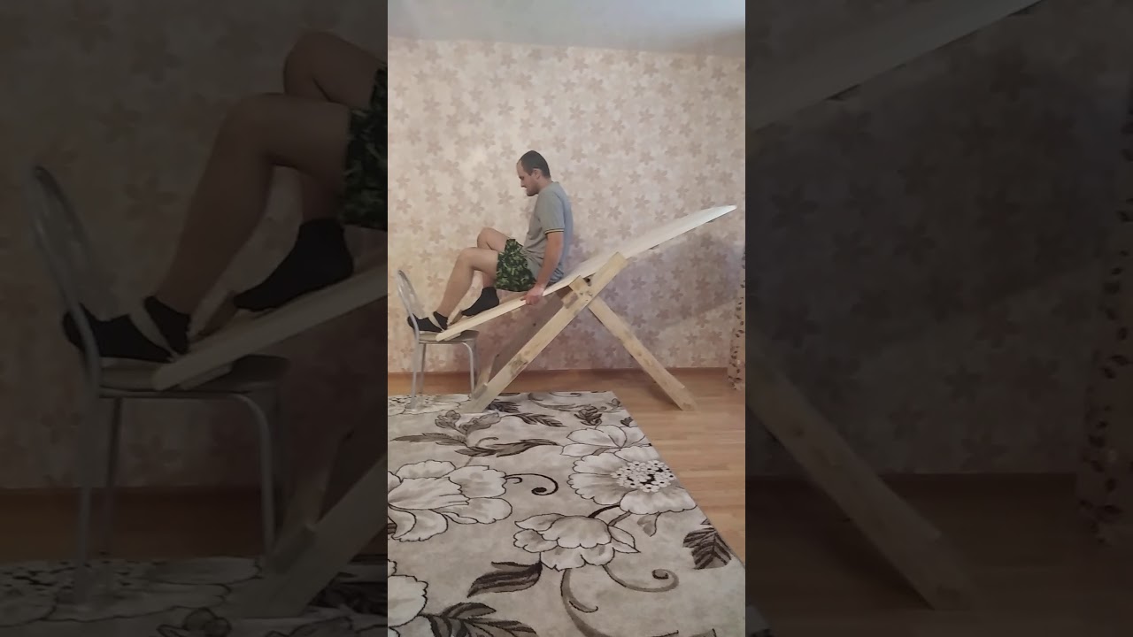 Тренажёр ИНВЕРСИОННЫЙ СТОЛ СВОИМИ РУКАМИ при межпозвонковой грыже, остеохондрозе